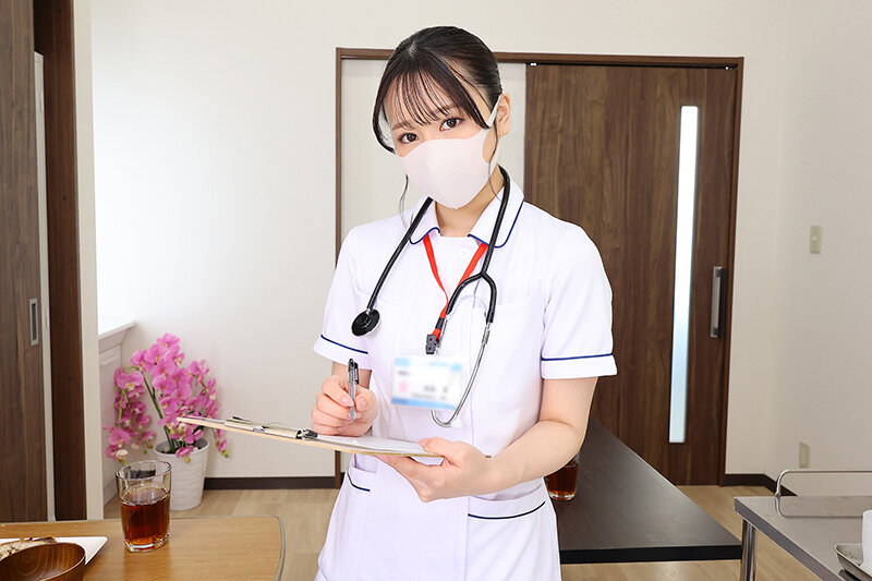 【VR】【8K VR】笑顔が素敵なマスク美女の看護師に、見つめられて退院するまで、射精させられる入院生活